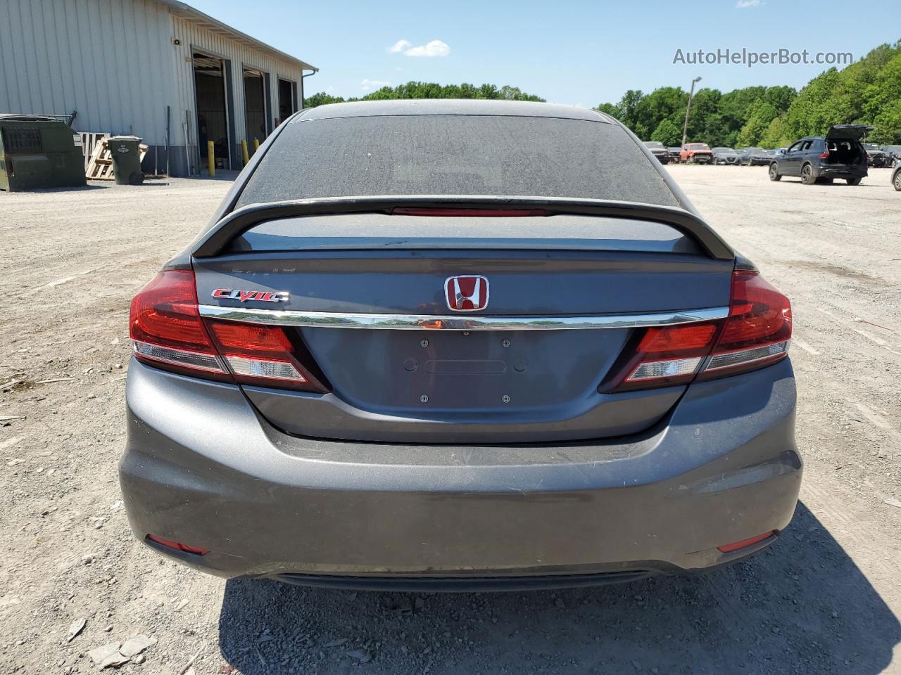 2015 Honda Civic Lx Charcoal vin: 2HGFB2F56FH536086