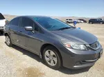 2015 Honda Civic Lx Gray vin: 2HGFB2F56FH546844