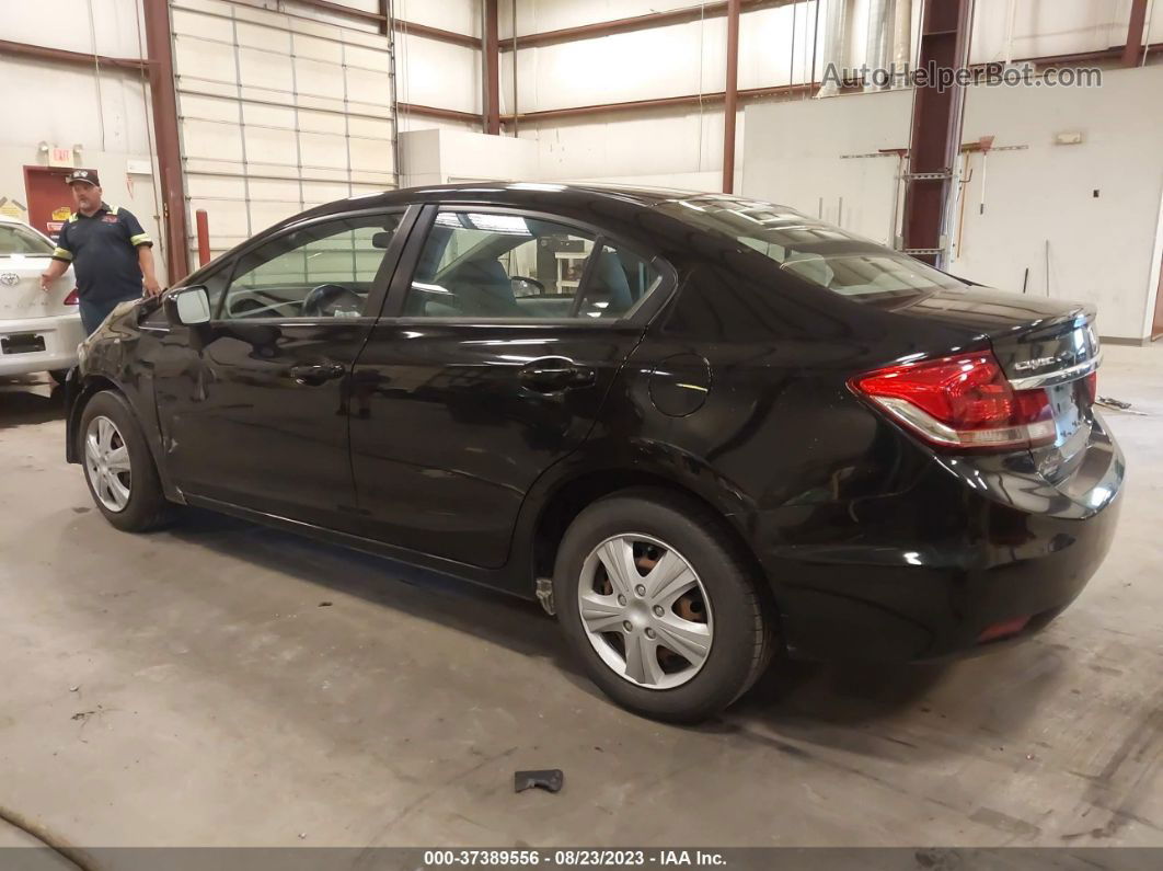 2015 Honda Civic Sedan Lx Black vin: 2HGFB2F56FH555429