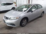 2013 Honda Civic Lx Silver vin: 2HGFB2F57DH501148