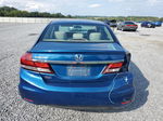 2013 Honda Civic Lx Blue vin: 2HGFB2F57DH511775