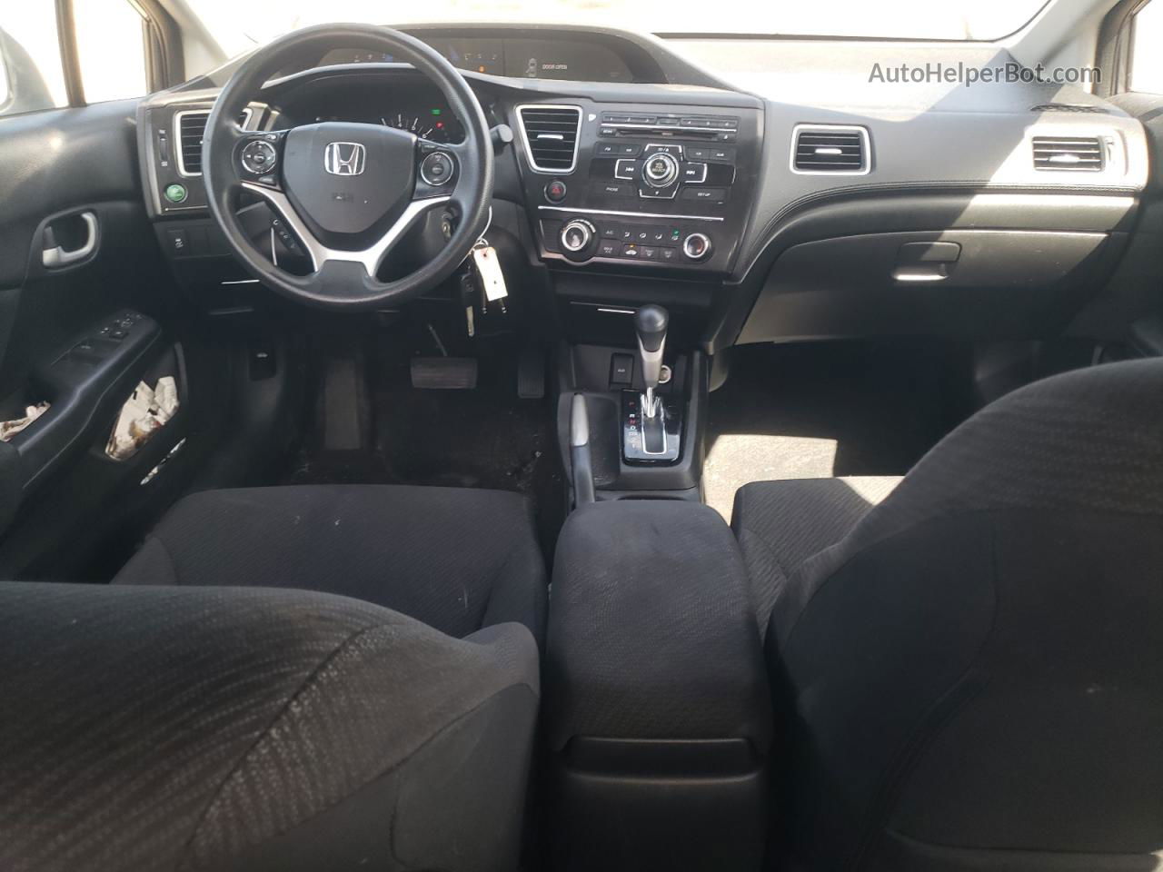 2013 Honda Civic Lx Gray vin: 2HGFB2F57DH575928