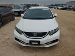 2013 Honda Civic Lx White vin: 2HGFB2F57DH578165