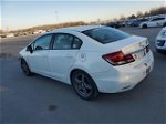 2013 Honda Civic Lx White vin: 2HGFB2F57DH585763