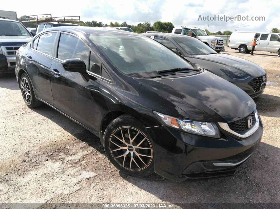 2014 Honda Civic Sedan Lx Black vin: 2HGFB2F57EH526150