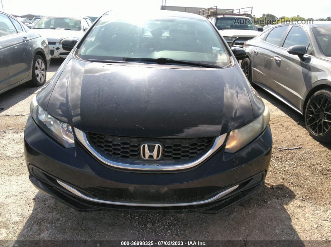 2014 Honda Civic Sedan Lx Black vin: 2HGFB2F57EH526150