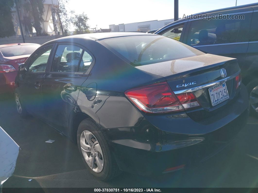 2015 Honda Civic Sedan Lx Black vin: 2HGFB2F57FH535979