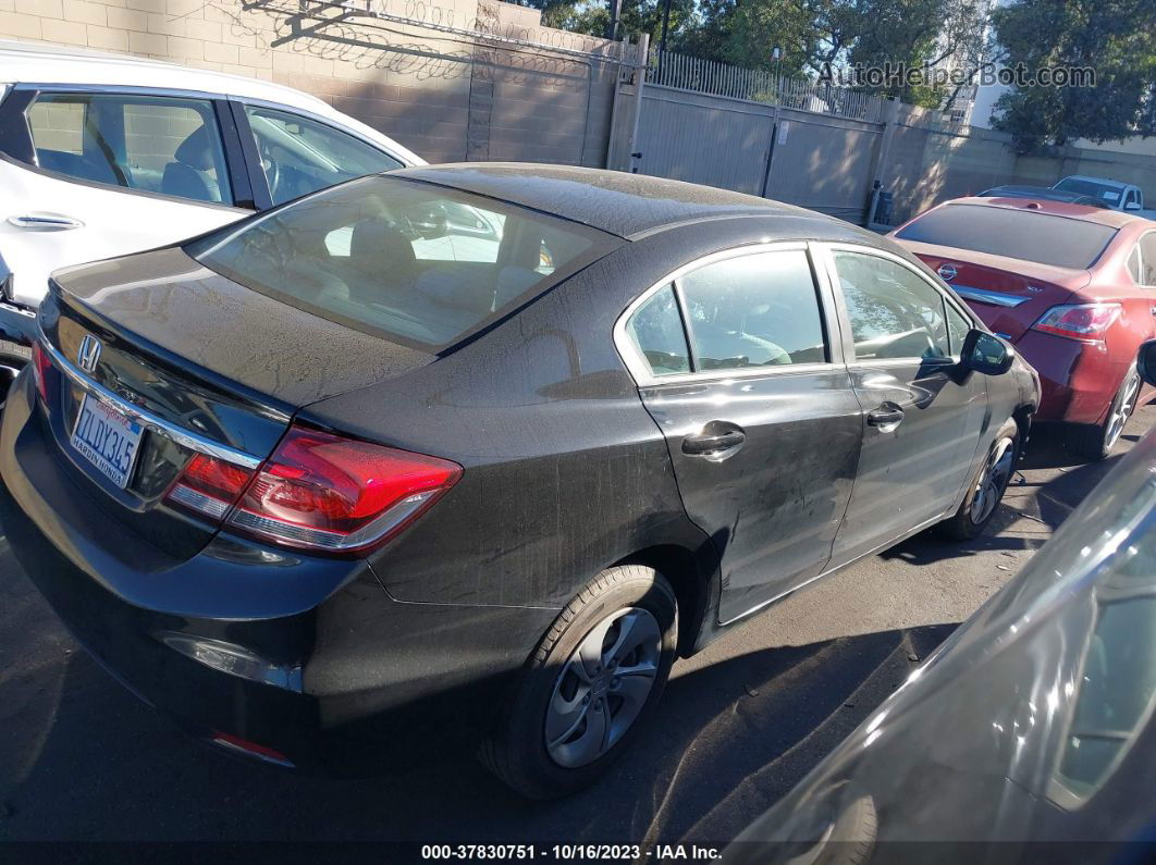 2015 Honda Civic Sedan Lx Black vin: 2HGFB2F57FH535979