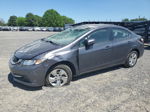 2015 Honda Civic Lx Gray vin: 2HGFB2F57FH556136