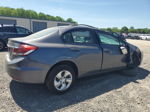 2015 Honda Civic Lx Gray vin: 2HGFB2F57FH556136