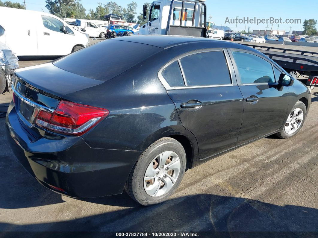 2015 Honda Civic Sedan Lx Black vin: 2HGFB2F57FH567265