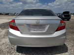 2012 Honda Civic Lx Silver vin: 2HGFB2F58CH316234