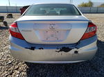 2012 Honda Civic Lx Silver vin: 2HGFB2F58CH525828