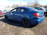 2012 Honda Civic Lx Blue vin: 2HGFB2F58CH563916