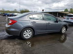 2012 Honda Civic Lx Серый vin: 2HGFB2F58CH565262