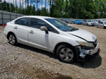 2013 Honda Civic Lx White vin: 2HGFB2F58DH505242