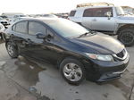 2013 Honda Civic Lx Black vin: 2HGFB2F58DH596447