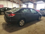 2013 Honda Civic Lx Black vin: 2HGFB2F58DH598974