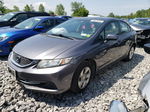 2014 Honda Civic Lx Серый vin: 2HGFB2F58EH506733