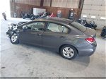 2014 Honda Civic Lx Gray vin: 2HGFB2F58EH551008