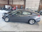 2014 Honda Civic Lx Gray vin: 2HGFB2F58EH551008