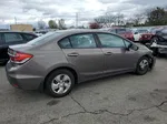 2014 Honda Civic Lx Brown vin: 2HGFB2F58EH556192