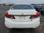 2015 Honda Civic Lx White vin: 2HGFB2F58FH520584