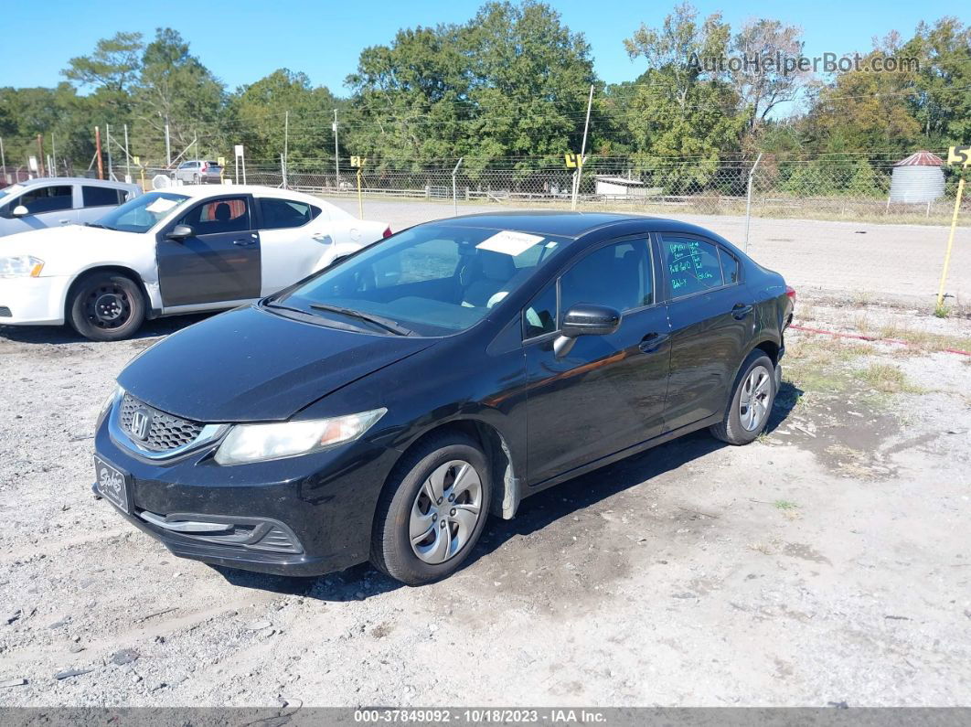 2015 Honda Civic Lx Black vin: 2HGFB2F58FH549969