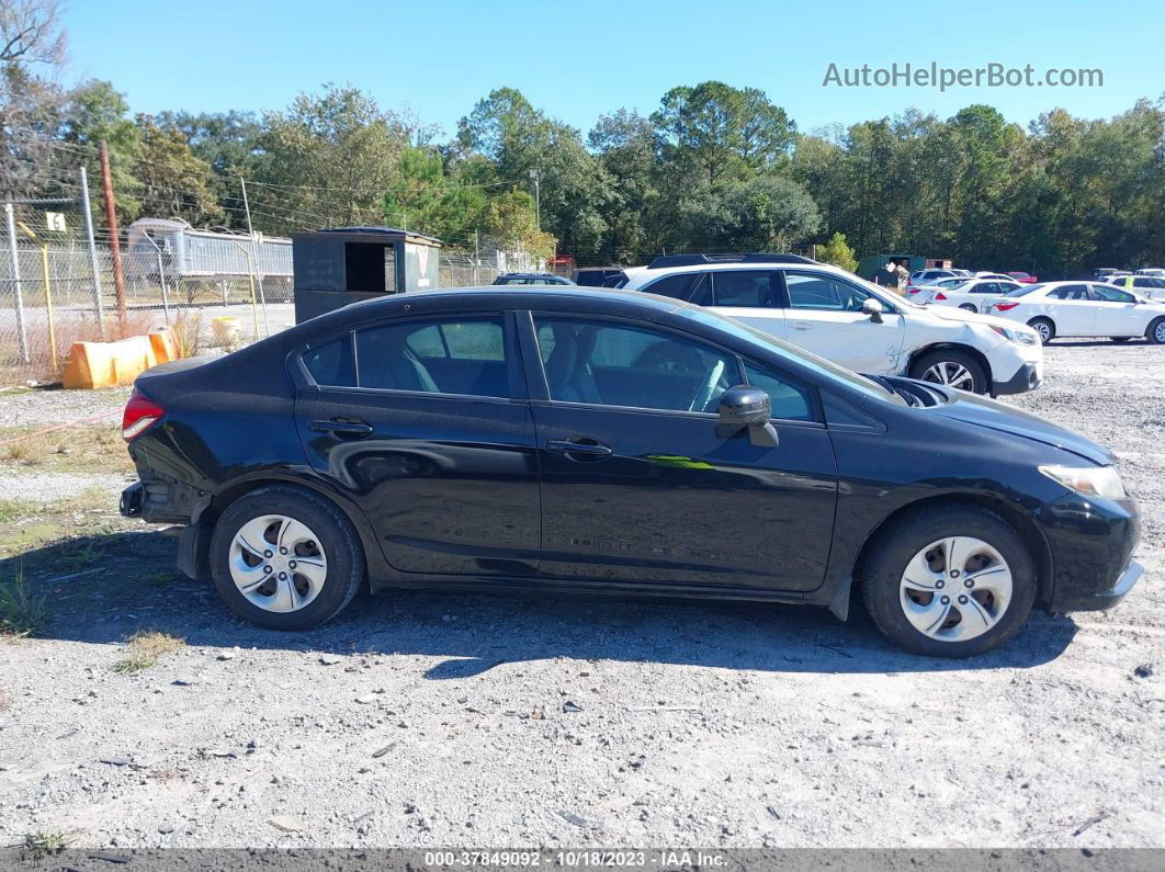 2015 Honda Civic Lx Black vin: 2HGFB2F58FH549969