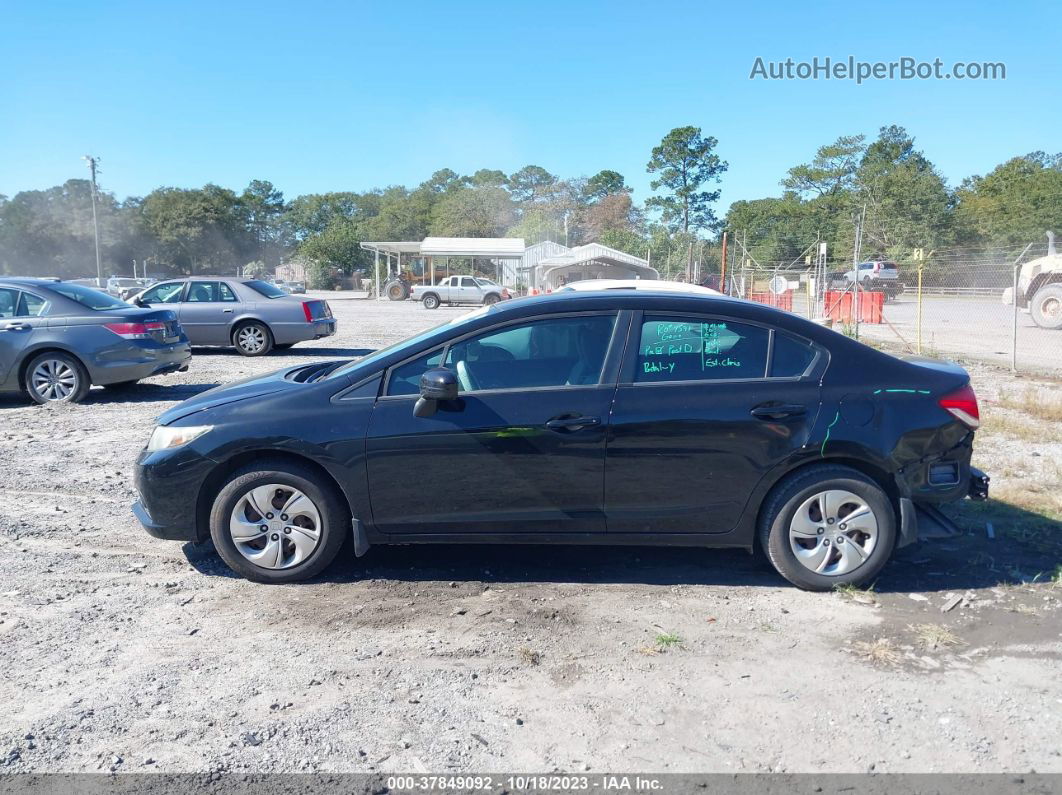 2015 Honda Civic Lx Black vin: 2HGFB2F58FH549969