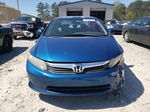 2012 Honda Civic Lx Blue vin: 2HGFB2F59CH511064