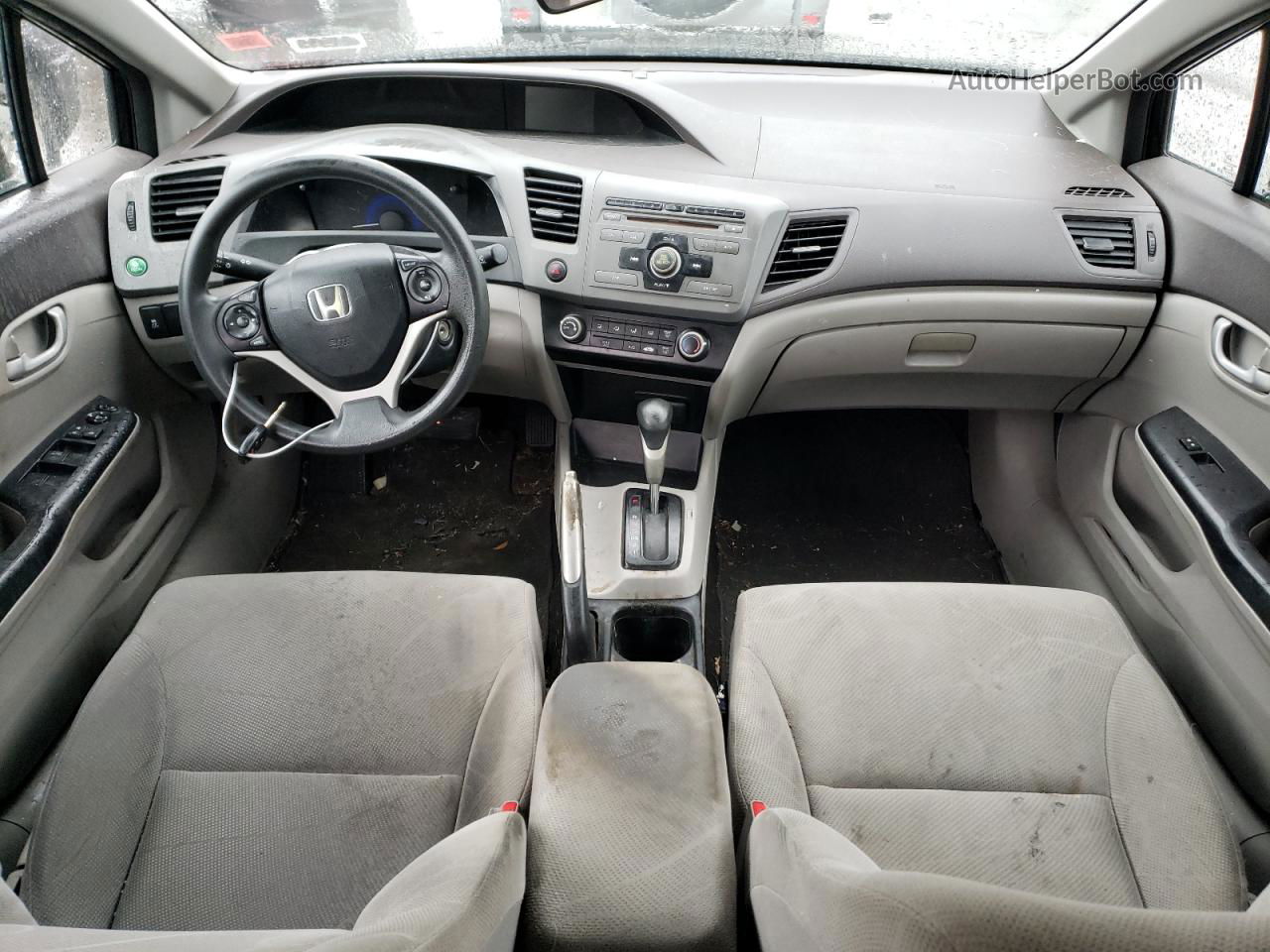 2012 Honda Civic Lx Черный vin: 2HGFB2F59CH518046