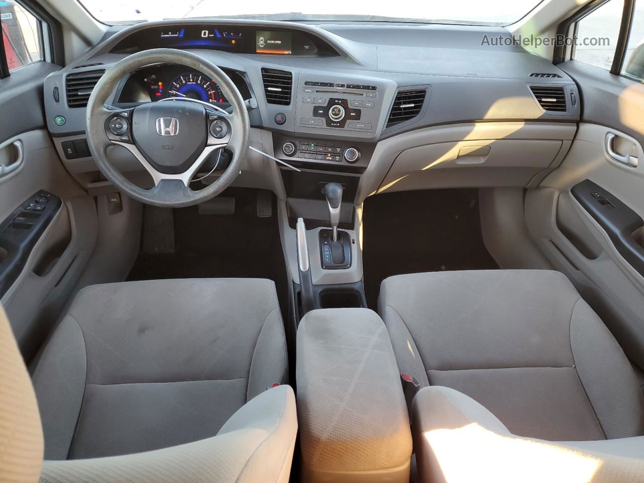 2012 Honda Civic Lx Серебряный vin: 2HGFB2F59CH599386