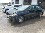 2013 Honda Civic Lx Black vin: 2HGFB2F59DH526567