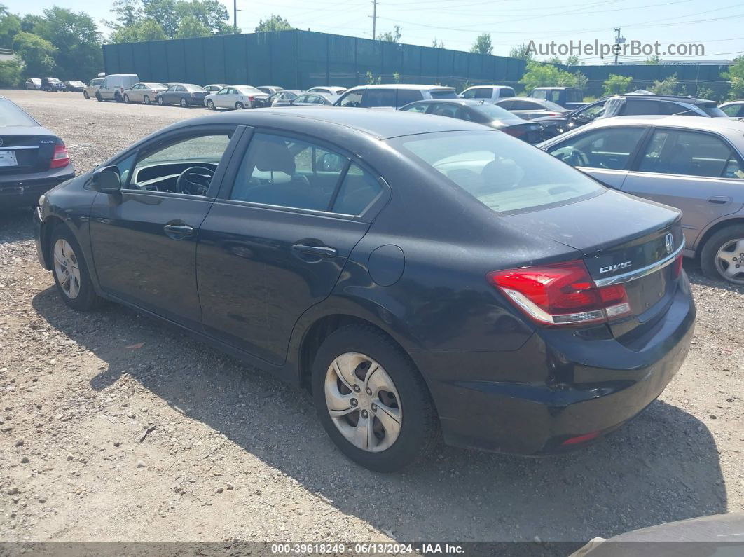 2013 Honda Civic Lx Black vin: 2HGFB2F59DH561268