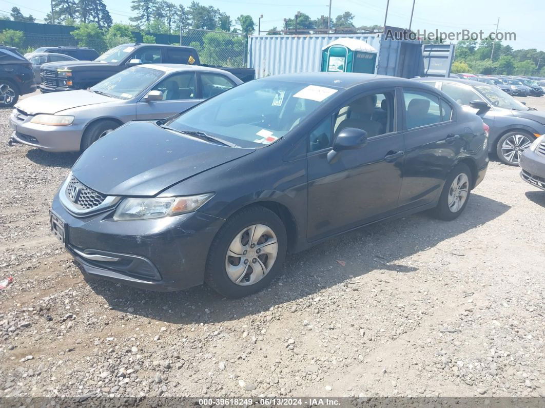 2013 Honda Civic Lx Black vin: 2HGFB2F59DH561268