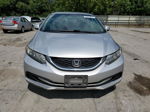 2013 Honda Civic Lx Silver vin: 2HGFB2F59DH580547