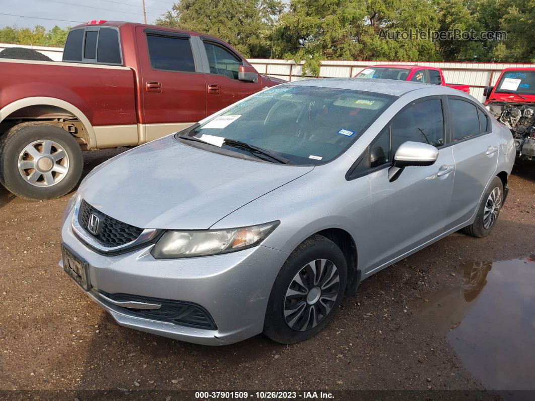 2014 Honda Civic Sedan Lx Silver vin: 2HGFB2F59EH511133