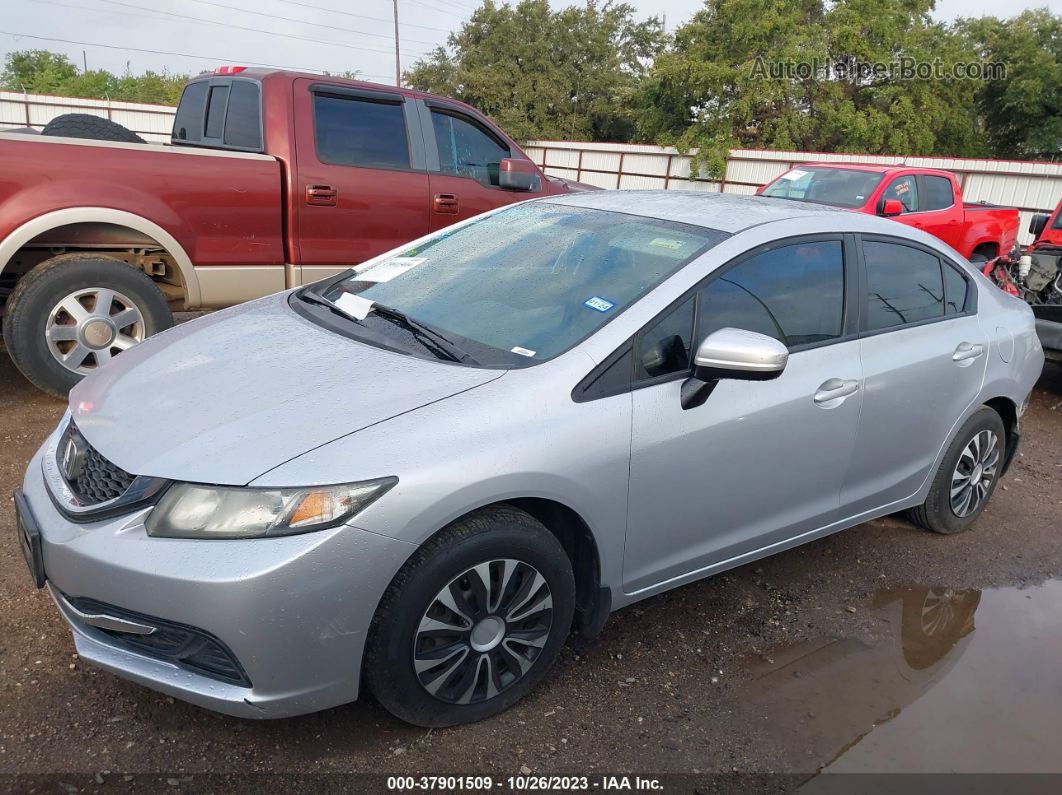 2014 Honda Civic Sedan Lx Silver vin: 2HGFB2F59EH511133