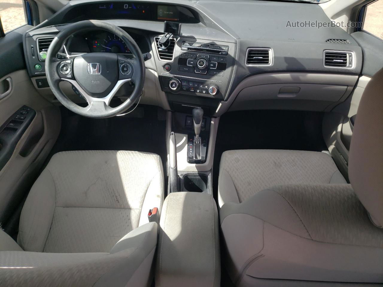 2014 Honda Civic Lx Синий vin: 2HGFB2F59EH520902