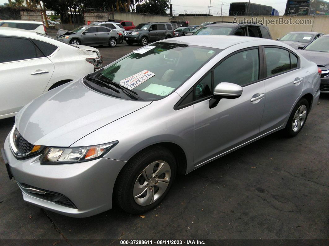 2015 Honda Civic Sedan Lx Gray vin: 2HGFB2F59FH559538