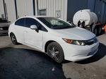 2012 Honda Civic Lx White vin: 2HGFB2F5XCH328661