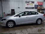 2012 Honda Civic Lx Silver vin: 2HGFB2F5XCH333696