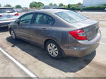 2012 Honda Civic Lx Gray vin: 2HGFB2F5XCH514748