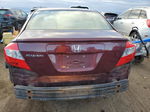 2012 Honda Civic Lx Red vin: 2HGFB2F5XCH531582