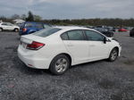 2013 Honda Civic Lx White vin: 2HGFB2F5XDH515867