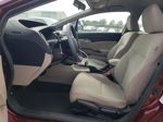 2013 Honda Civic Lx Бордовый vin: 2HGFB2F5XDH564650