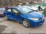 2013 Honda Civic Lx Синий vin: 2HGFB2F5XDH577351