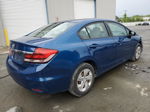 2014 Honda Civic Lx Blue vin: 2HGFB2F5XEH501422