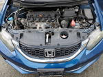 2014 Honda Civic Lx Blue vin: 2HGFB2F5XEH501422